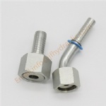 20241 fitting 45° Metric Female Flat Seal fitting